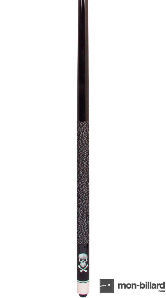 Queue de Billard Américain Casino Noire 145 cm (12mm)