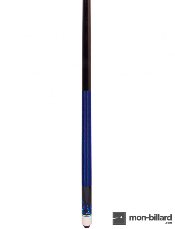 Queue de Billard Américain Flammes Bleues 145 cm (12mm)