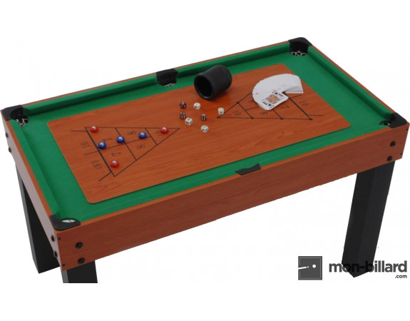 Table multi jeux billard Garlando 12 en 1