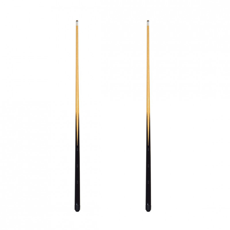 2 x Queues de billard Américain 145 cm (12mm)