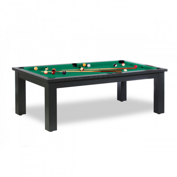 Billard Convertible Ontario Gris Anthracite Verni