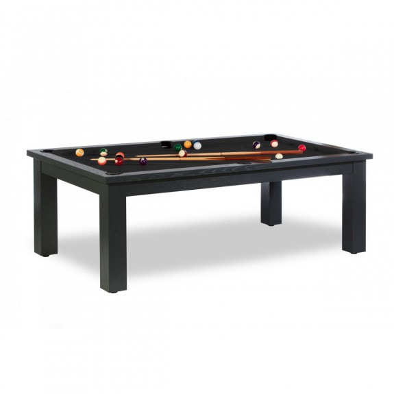 Billard Convertible Ontario Gris Anthracite Verni