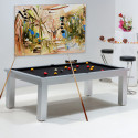 Billard Convertible Memphis Inox