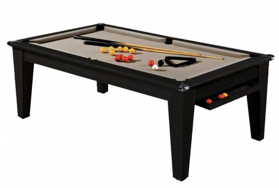 Billard Convertible Supreme York Noir 6 ou 7FT