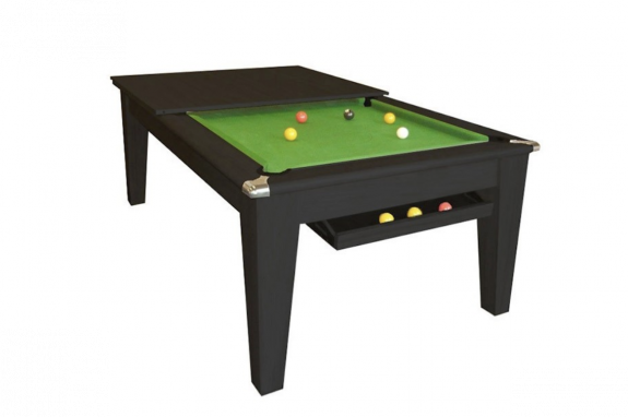 Billard Convertible Supreme York Noir 6 ou 7FT