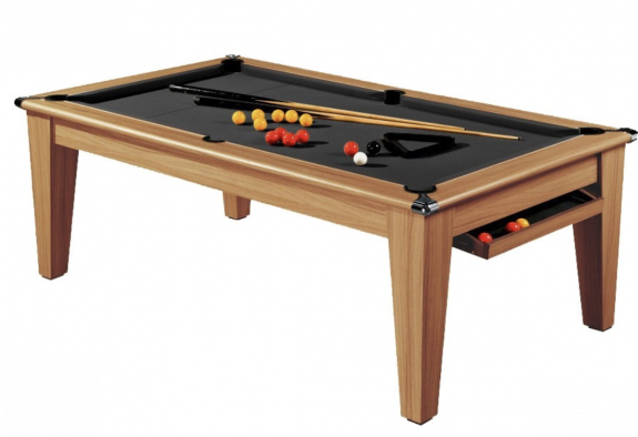 Billard Convertible Supreme York Châtaignier 7FT