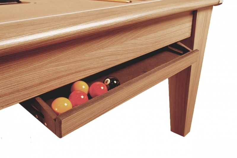 Table de billard convertible Le York 7ft Noir - 2372