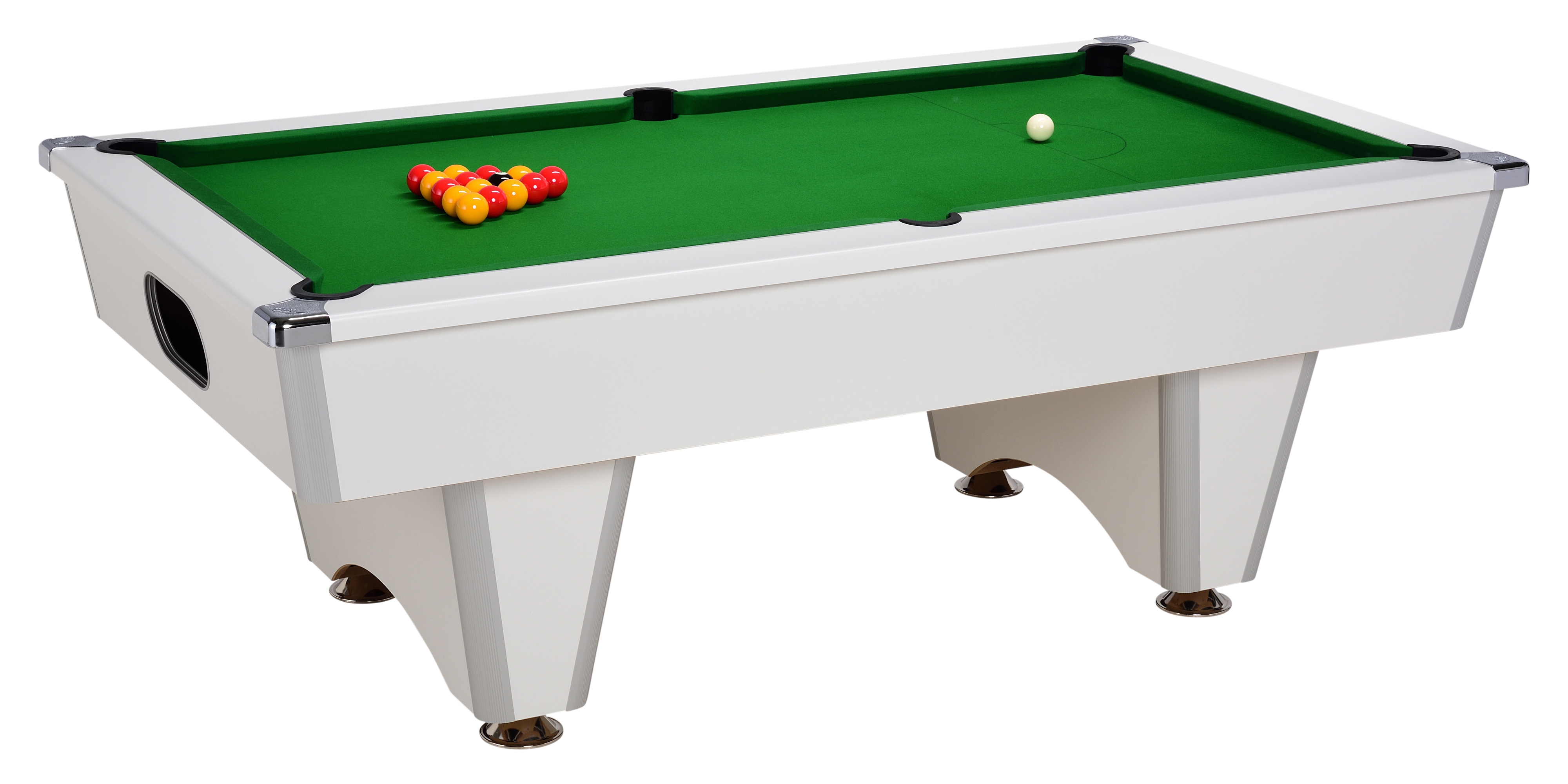 Billard Anglais Dpt Elite Blanc Une Table 8 Pool 3 Couleurs Au Choix