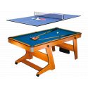 Billard Pliable BCE Clifton 6ft avec plateau Ping Pong