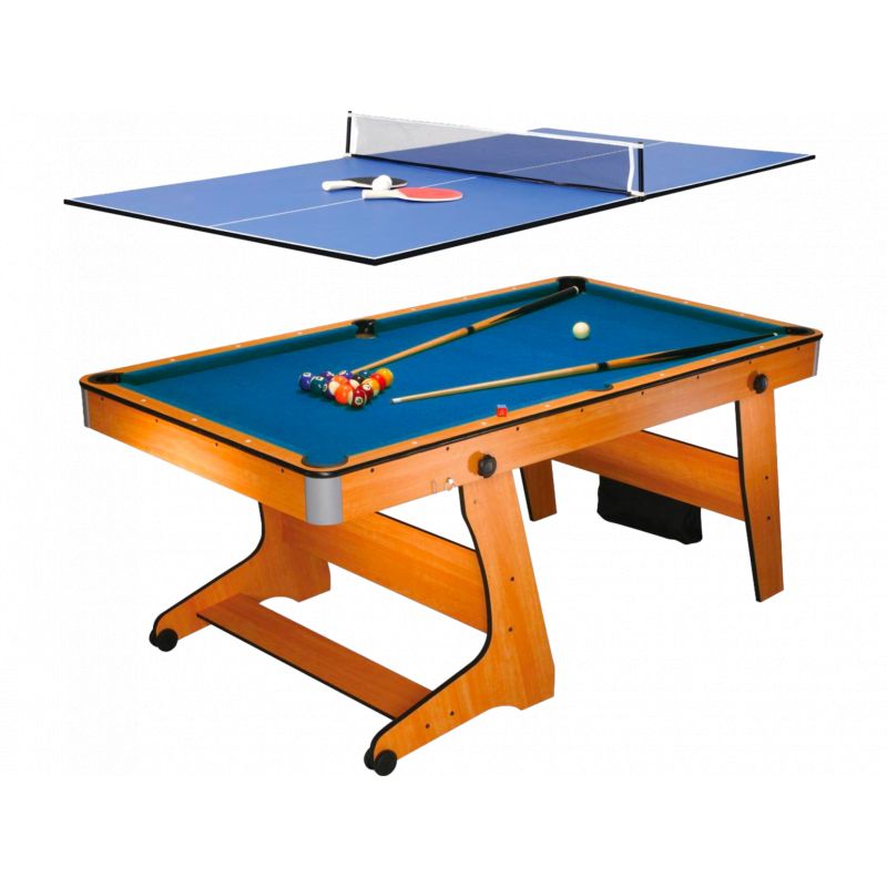 Billard Pliable BCE Clifton 6ft : Un modèle 3 en 1 à découvrir !