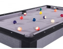 Billard convertible Delhi Gris 6FT