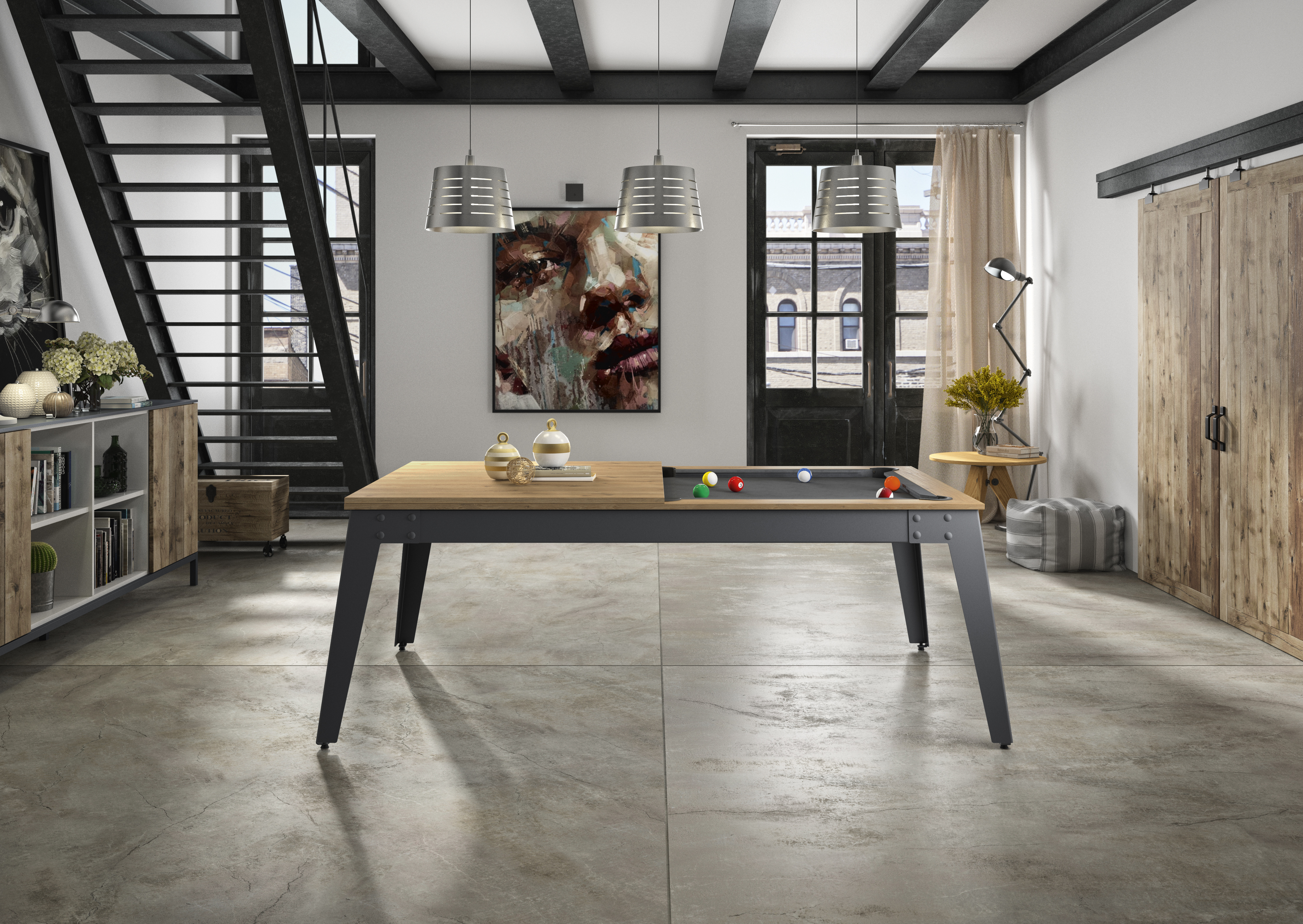 Table marble bistro cafe french round side homesfeed base Billard René Pierre Steel, la table au design industriel hors normes