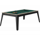 Billard convertible René Pierre Steel Oslo - pieds gris métal