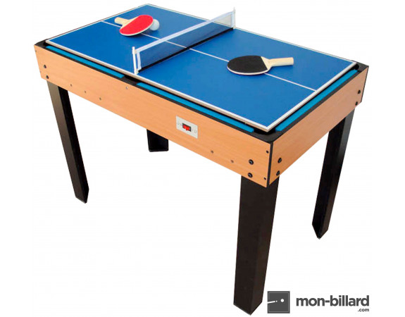 Table Multi Jeux Riley 4 en 1 (+ 8 jeux offerts)