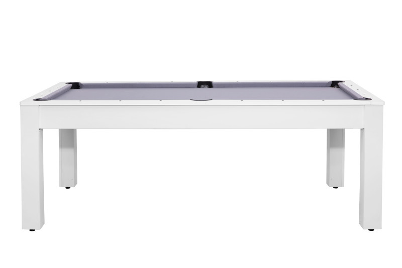 Table de billard convertible en bois et métal 2,03 x 1,16 - Steel - René  Pierre