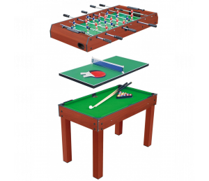 Table multi jeux 3 en 1