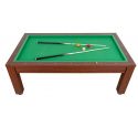 Billard Français 7 FT bois foncé