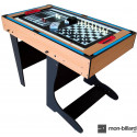 Table Multi Jeux Pliable Riley 21 en 1