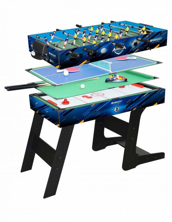 Table multi jeux Arena 4 en 1 pliable