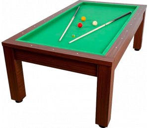 Billard Français 7 FT bois foncé