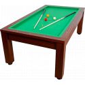 Billard Français 7 FT bois foncé