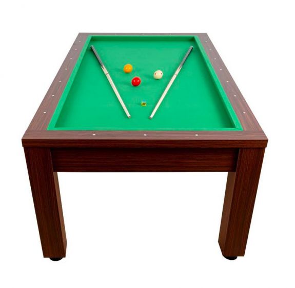 Billard Français 7 FT bois foncé