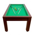 Billard Français 7 FT bois foncé