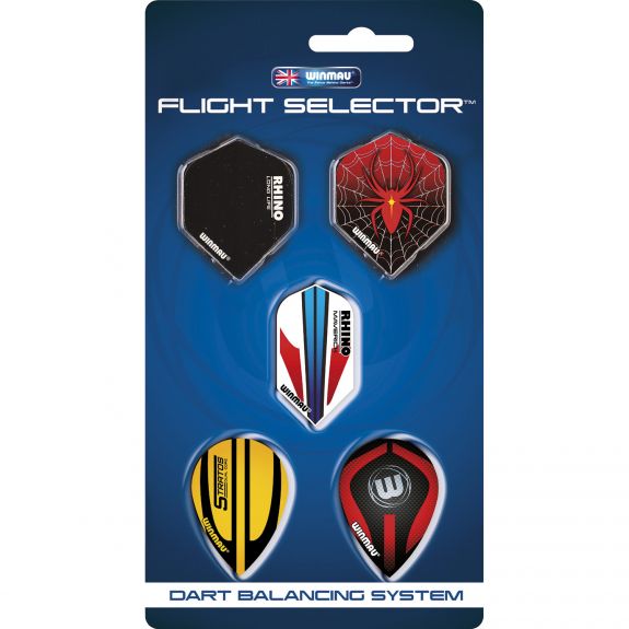 Kit de selection 5 ailettes Winmau