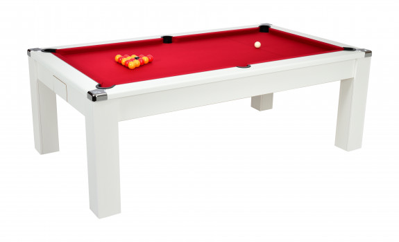 Billard convertible DPT Avant Garde Blanc 7FT