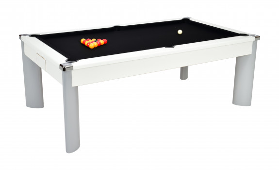 Billard convertible DPT Fusion Blanc 7FT