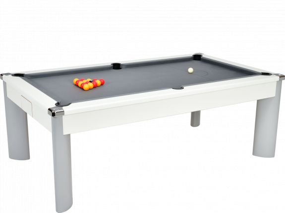 Billard convertible DPT Fusion Blanc 7FT