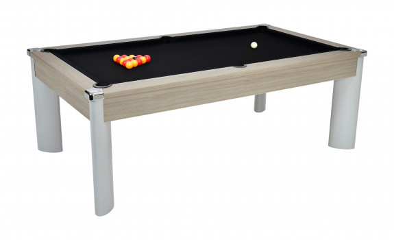 Billard convertible DPT Fusion Gris Clair 7FT