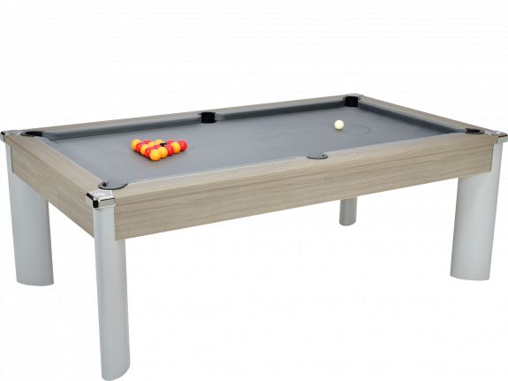 Billard convertible DPT Fusion Gris Clair 7FT