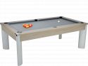 Billard convertible DPT Fusion Gris Clair 7FT