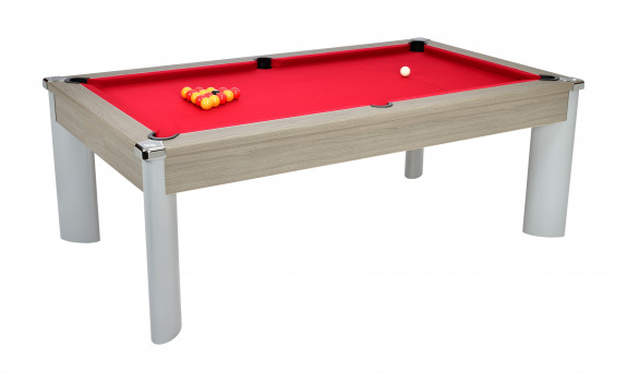 Billard convertible DPT Fusion Gris Clair 7FT