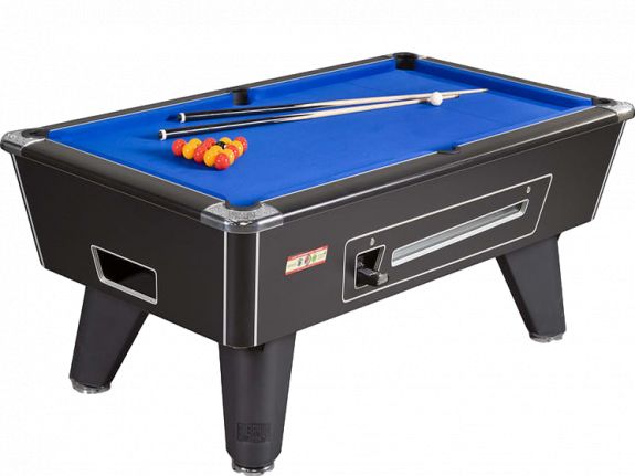 Billard Anglais à monnayeur Supreme Winner Noir 6FT