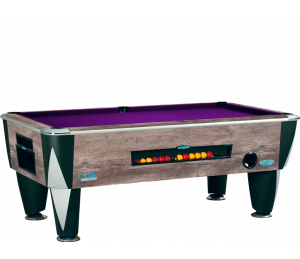 Billard Anglais à monnayeur SAM Atlantic Champion Blue Oak 7FT