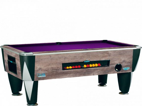 Billard Anglais à monnayeur SAM Atlantic Champion Blue Oak 7FT