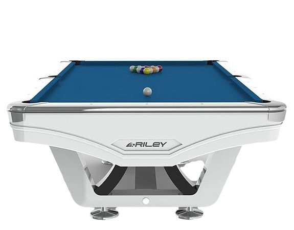 Billard Américain Riley Ray Blanc 9FT