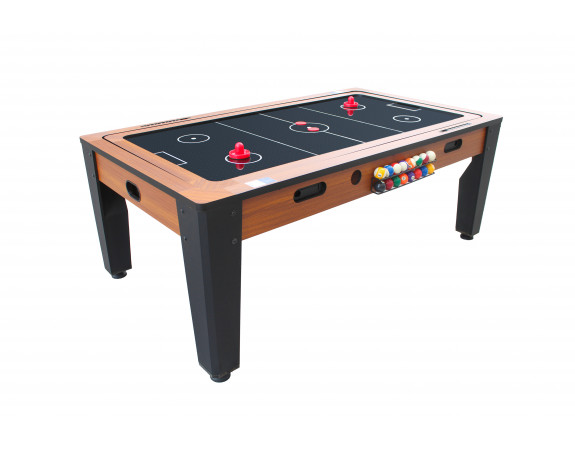 Table rotative Billard + Air Hockey industrielle