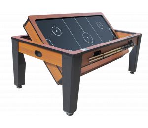 Table rotative Billard + Air Hockey industrielle