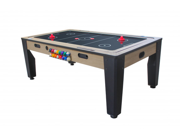 Table rotative Billard + Air Hockey industrielle