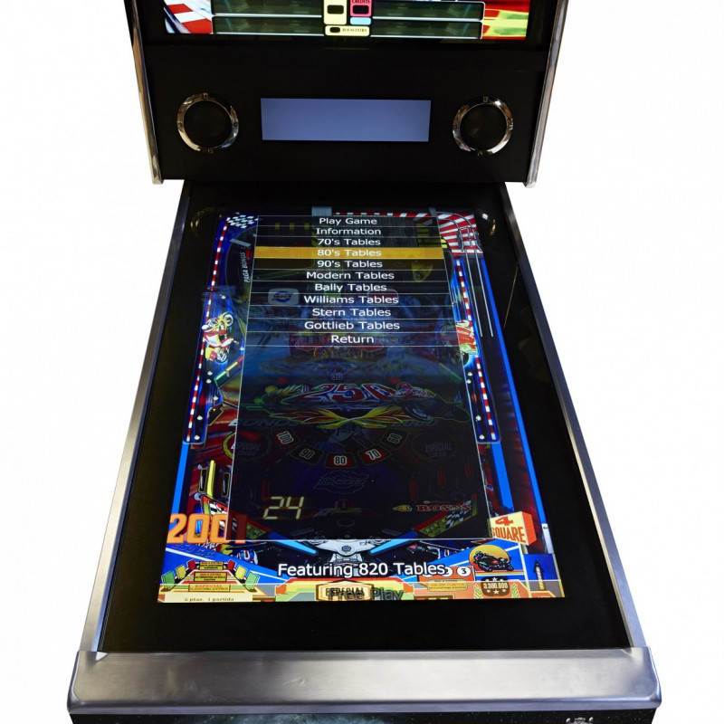 Flipper Electronique 1080 jeux– Jeu de salle Retro