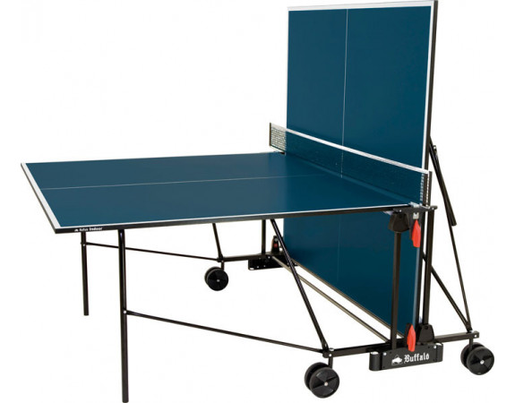 Table de Ping Pong Buffalo Basic d'intérieur Bleu