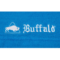 Serviette Buffalo bleue 33 X 16 cm avec manchon