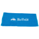 Serviette Buffalo bleue 33 X 16 cm avec manchon