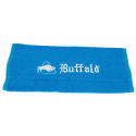 Serviette Buffalo bleue 33 X 16 cm avec manchon