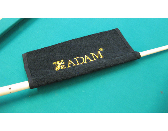 Serviette Adam noire 33 X 16 cm avec manchon