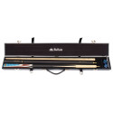 Queue de billard Buffalo Snooker Platinum en 145 cm (9-10mm) avec étui, mini butt et spacer extension