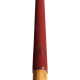Manchon queue de Billard IBS simili cuir perforé 30 cm rouge